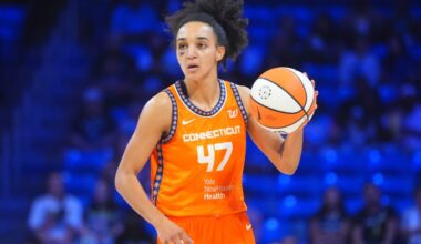 Leila Lacan scores career-high 26 points, Sun beat Mercury