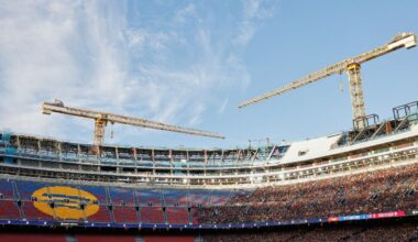 Construction worker dies in accident at Barcelona's Camp Nou stadium