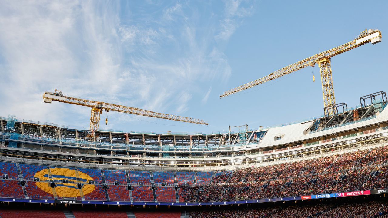 Construction worker dies in accident at Barcelona's Camp Nou stadium