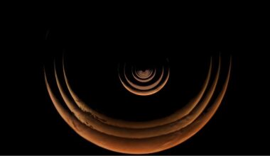A Spacecraft Skimmed 2,800 Miles From Mars, And Captured This Breathtaking, Trippy Timelapse : ScienceAlert