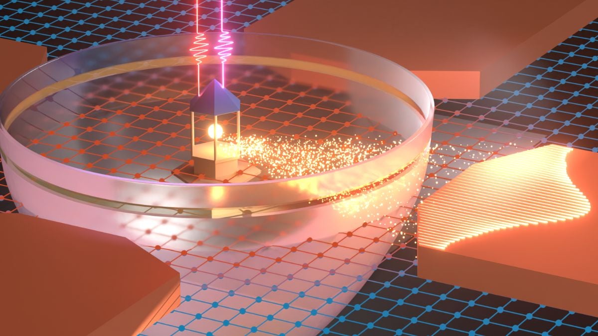 Physicists Created an 'Electron Lighthouse' That Steers Current With Light : ScienceAlert