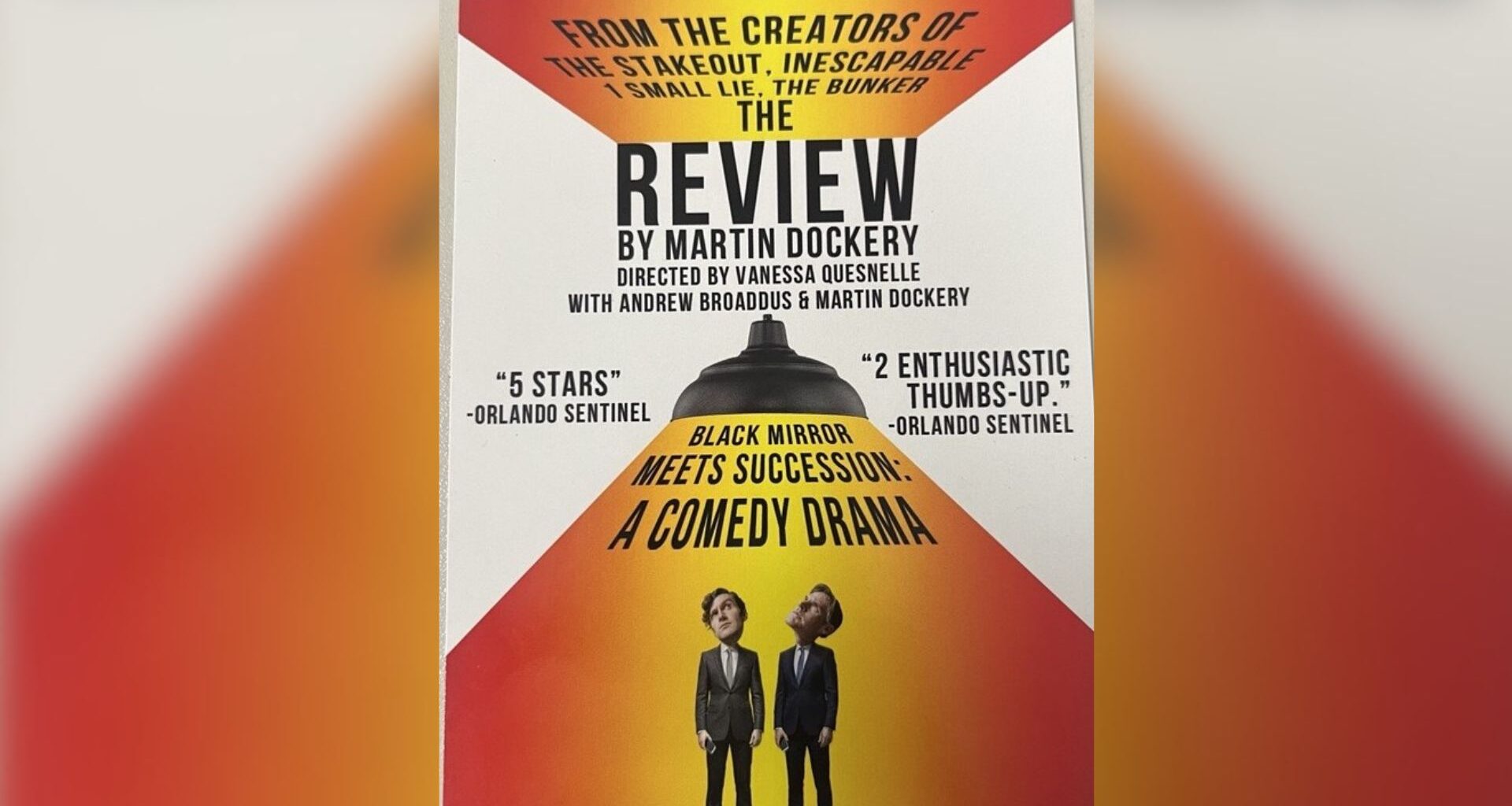 The Review by Martin Dockery entertains at Winnipeg Fringe Festival