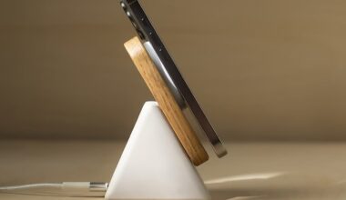 I’m tired of ugly chargers, this concrete and wood 25W Qi2 charger looks gorgeously sculptural