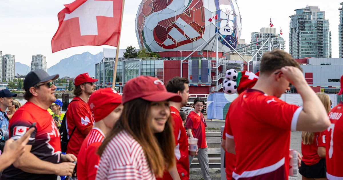 World Cup: Switzerland takes on Colombia in Vancouver's last hurrah