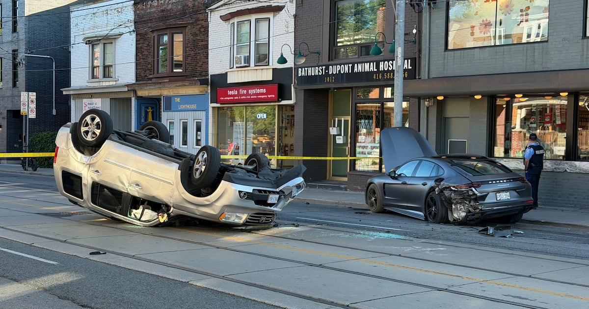 Annex crash: 2 taken to the hospital