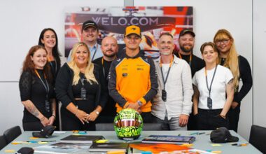Velo x McLaren Mastercard Formula 1® Team is relaunching Live Your Fandom.August 2025. Credit: Velo / McLaren