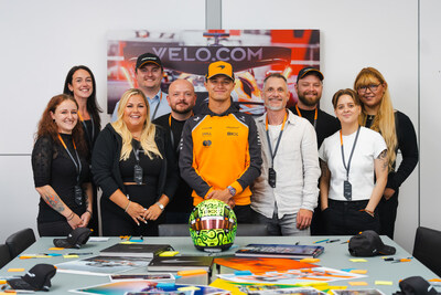Velo x McLaren Mastercard Formula 1® Team is relaunching Live Your Fandom.August 2025. Credit: Velo / McLaren Velo x McLaren Mastercard Formula 1® Team is relaunching Live Your Fandom.August 2025. Credit: Velo / McLaren