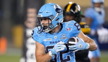 ‘I love the CFL game’: Argonauts receiver Tyler Kahmann making an early impact in Toronto