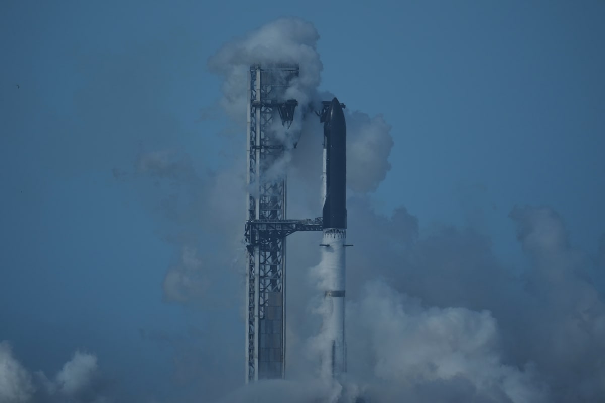 SpaceX Starship launch aborted before takeoff