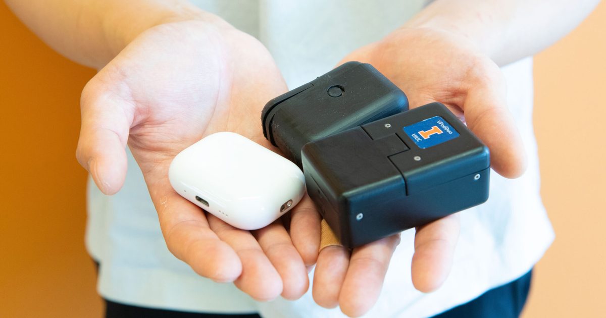 An AirPods-sized mini lab could help catch disease markers in minutes