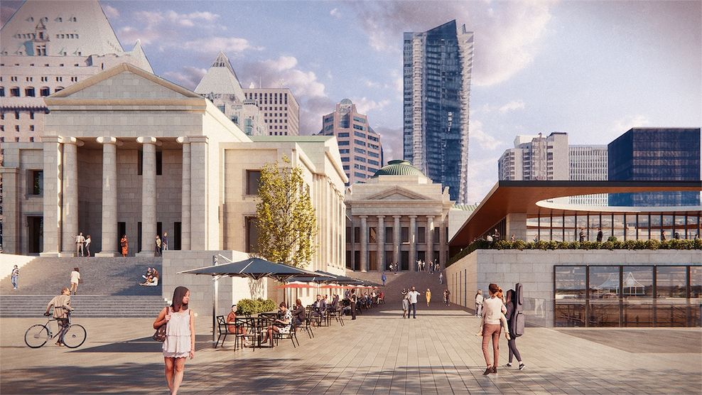 Vancouver Cultural Precinct EXTERIOR VIEW