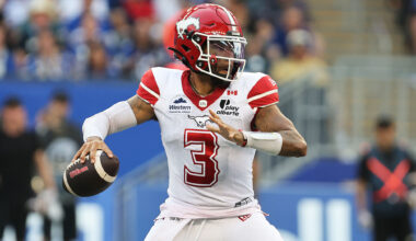 Vernon Adams Jr. sets new CFL benchmark for consecutive touchdown passes without an interception