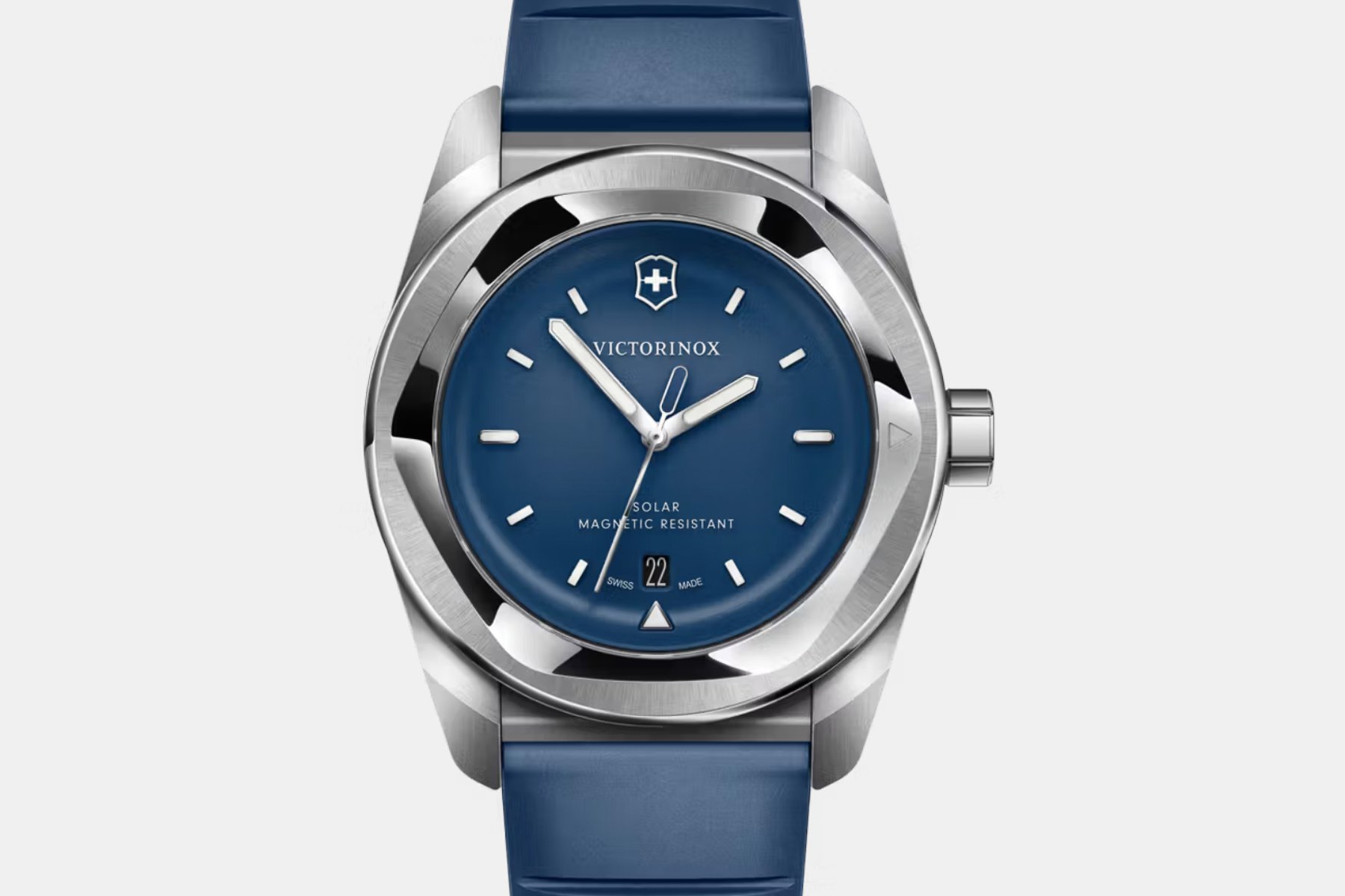 summer watches — Victorinox Concept One Solar Blue Head-On