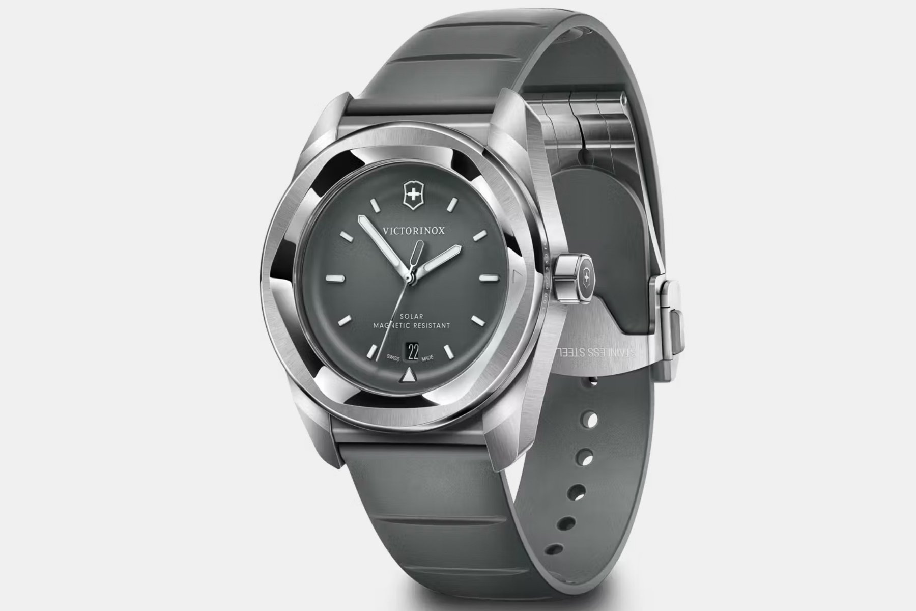 Victorinox Concept One Solar Gray Vertical three-quarter