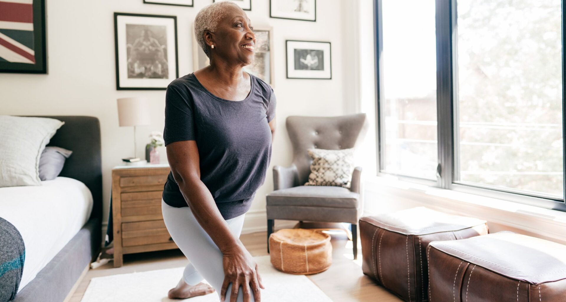 A mobility expert recommends these six stretches for older adults with especially stiff joints