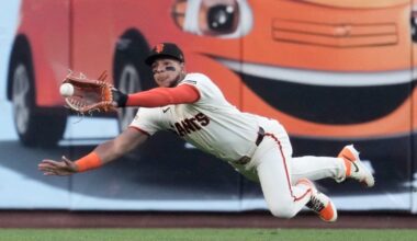 Giants beat Rockies in first of four-game series