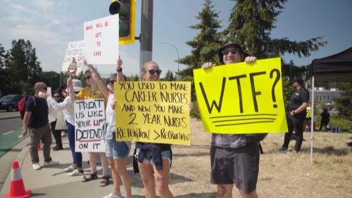 BC Nurses’ Union expands job action to Vancouver Island