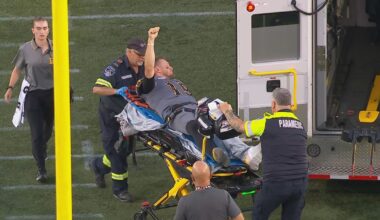 Hamilton Tiger-Cats awaiting word on extent of quarterback Bo Levi Mitchell's lower-body injury