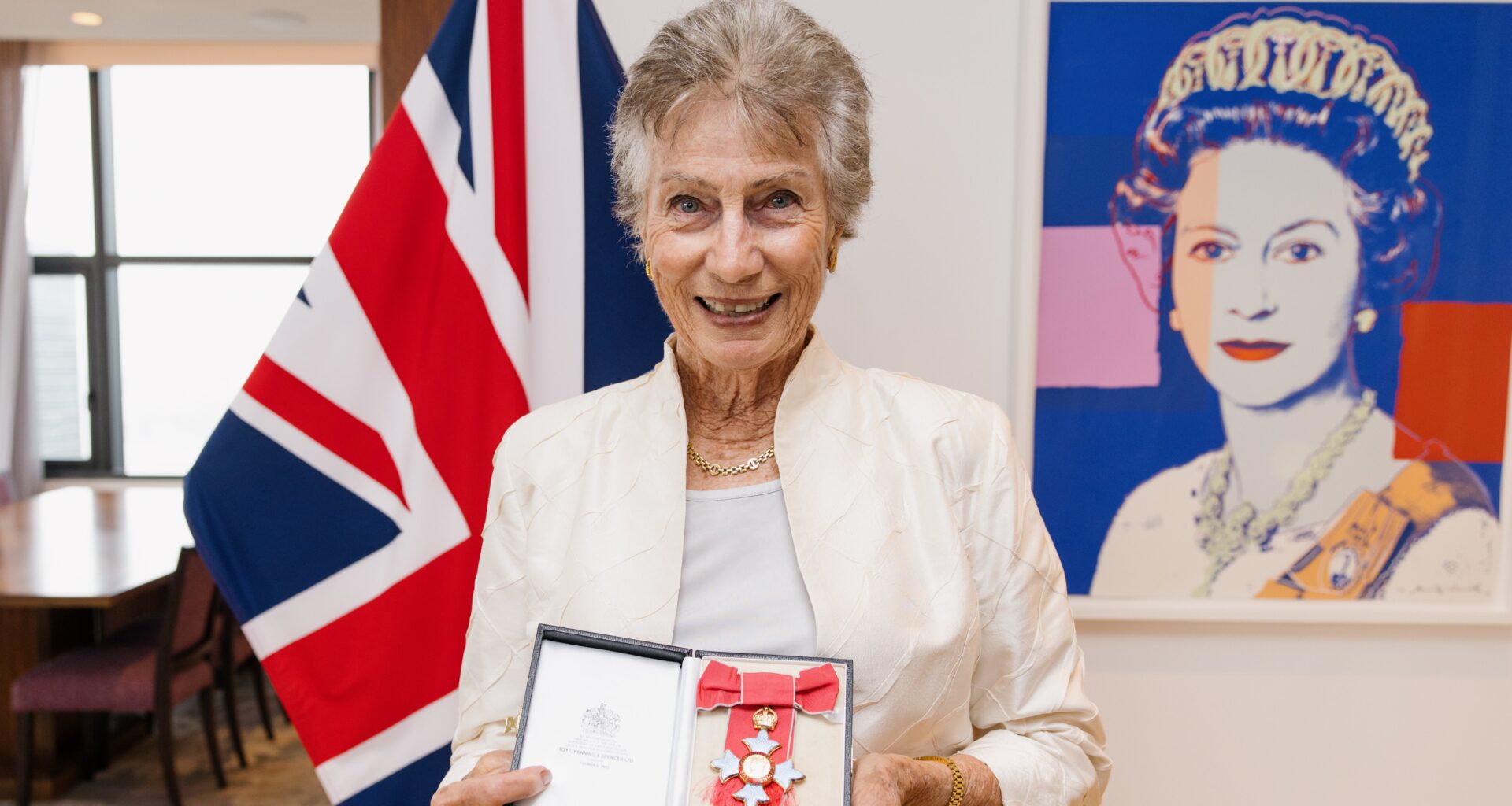 Wimbledon queen Virginia Wade receives British honor for services to tennis, charity