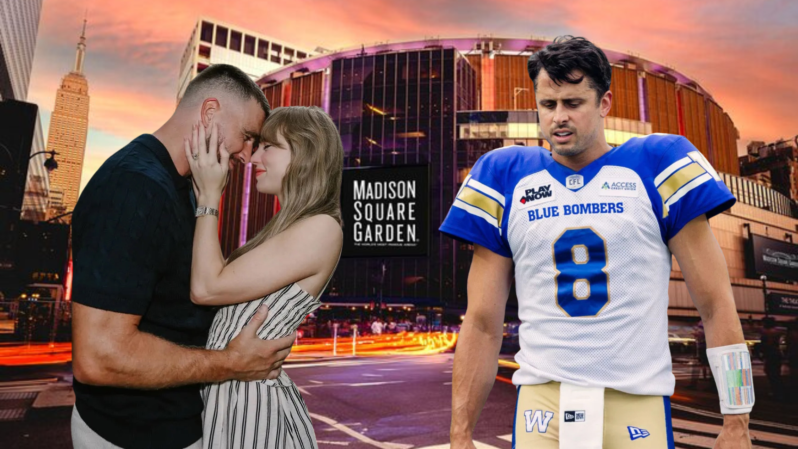 'You guys could have looked at the damn schedule': Bombers QB Zach Collaros 'bummed' to miss Taylor Swift, Travis Kelce wedding