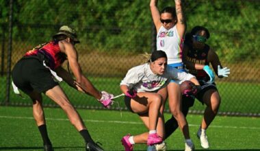 Ten-hut: Flag football tournament brings 700 athletes to Surrey