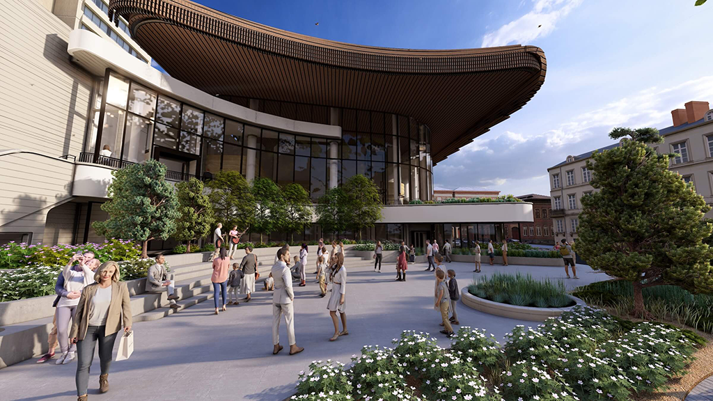 Finding its rhythm: Construction continues on Edmonton’s Winspear Centre expansion