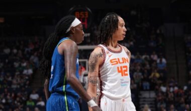 Brittney Griner scores 29, Kennedy Burke hits two late threes in Connecticut Sun’s narrow win over Minnesota Lynx