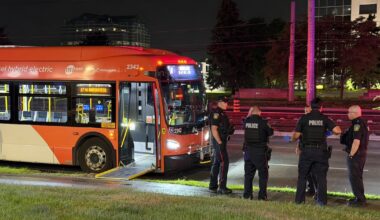 MiWay bus stabbing: Male critically injured, female in custody