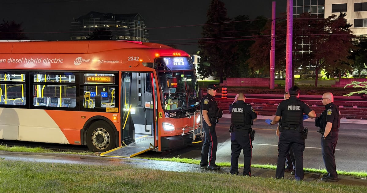 MiWay bus stabbing: Male critically injured, female in custody