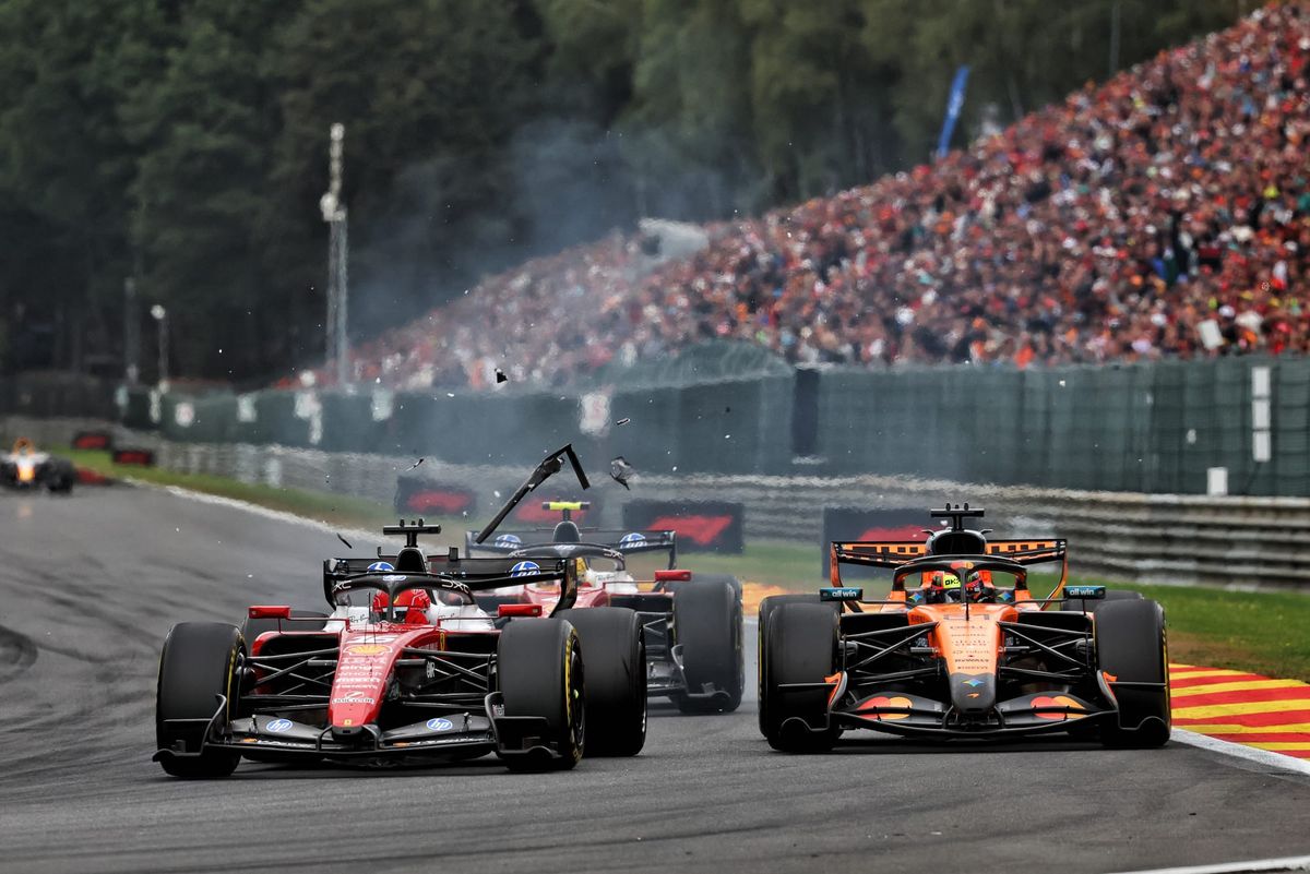 F1 stewards admit error in Leclerc/Piastri Spa collision