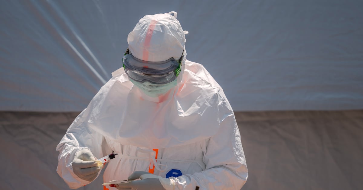 Workers at Ebola treatment centre in northeast Congo go on strike
