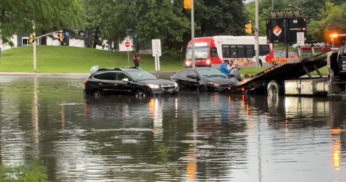 Cleanup underway after 118 mm of rain hits Ottawa on Canada Day - CTV News