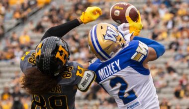 Castillo’s 23-yard field goal brings Winnipeg Blue Bombers victory against Hamilton Tiger-Cats