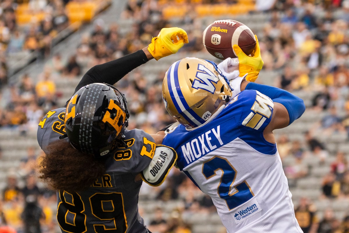 Castillo’s 23-yard field goal brings Winnipeg Blue Bombers victory against Hamilton Tiger-Cats