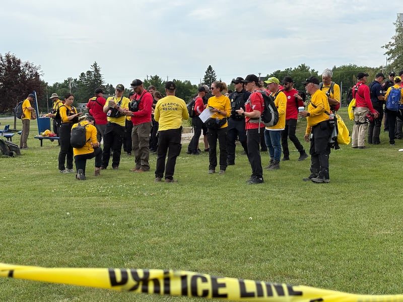 Calgary police search for missing boy Parker on Friday, July 17, 2026.