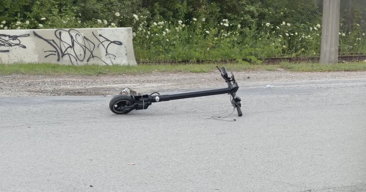 Port Lands collision leaves scooter rider dead
