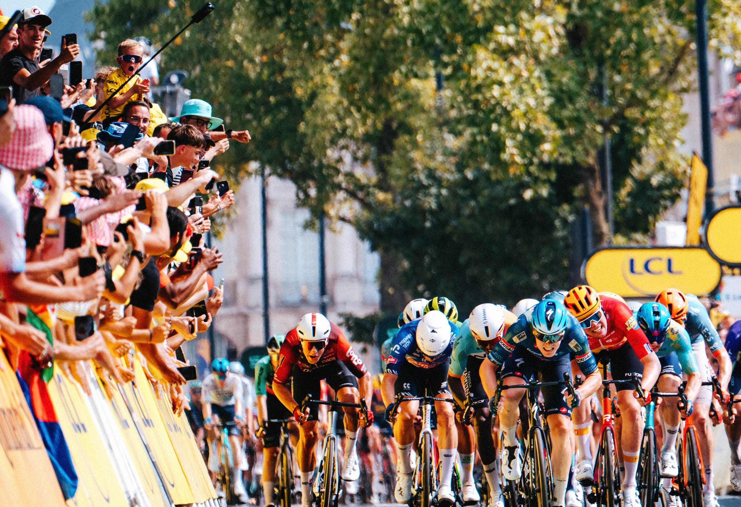 Fifth on stage seven wasn't what Philipsen was aiming for, but the speed wasn't there (Photo: Gruber Images)