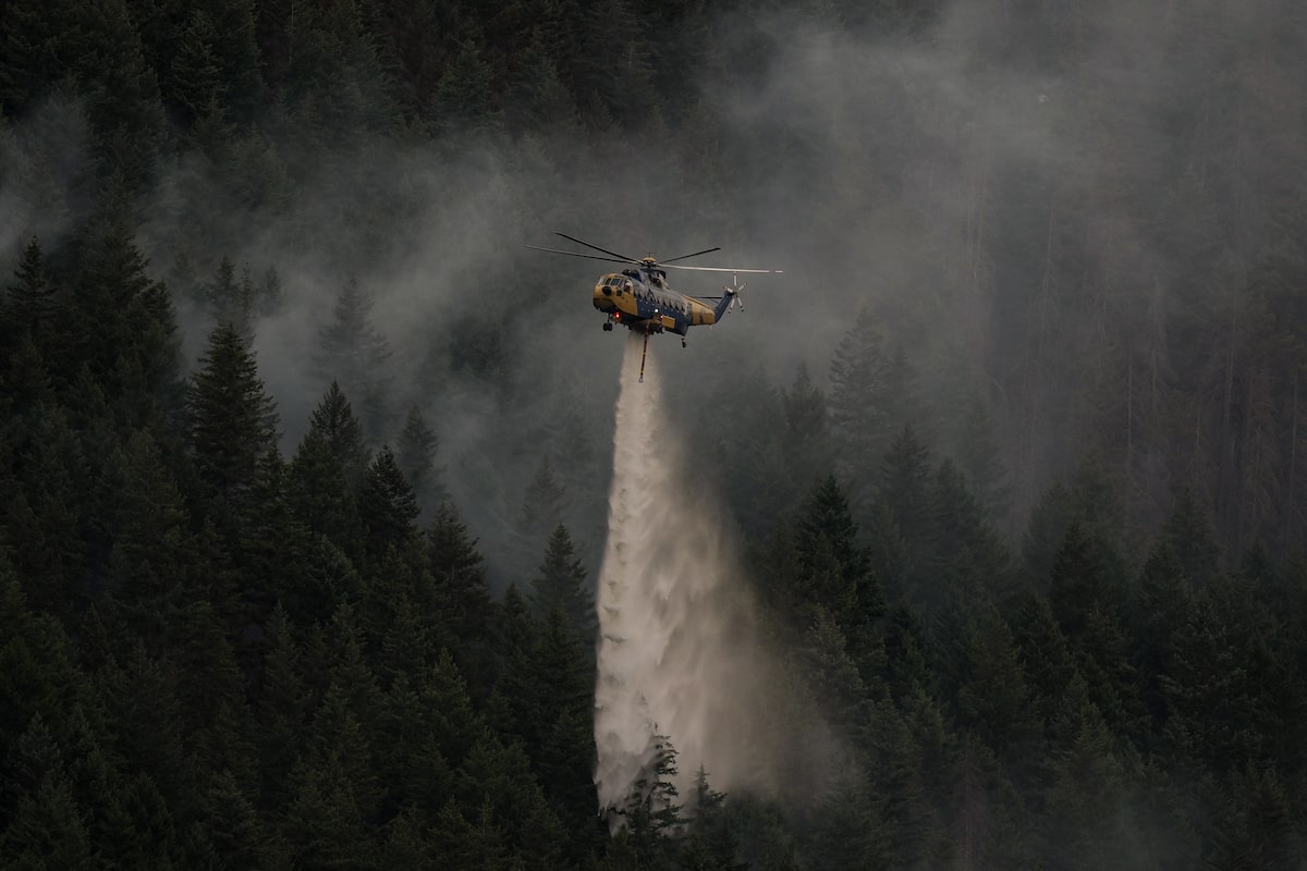 Passerby details futile attempt to stifle B.C. fire with frying pan before it became an inferno