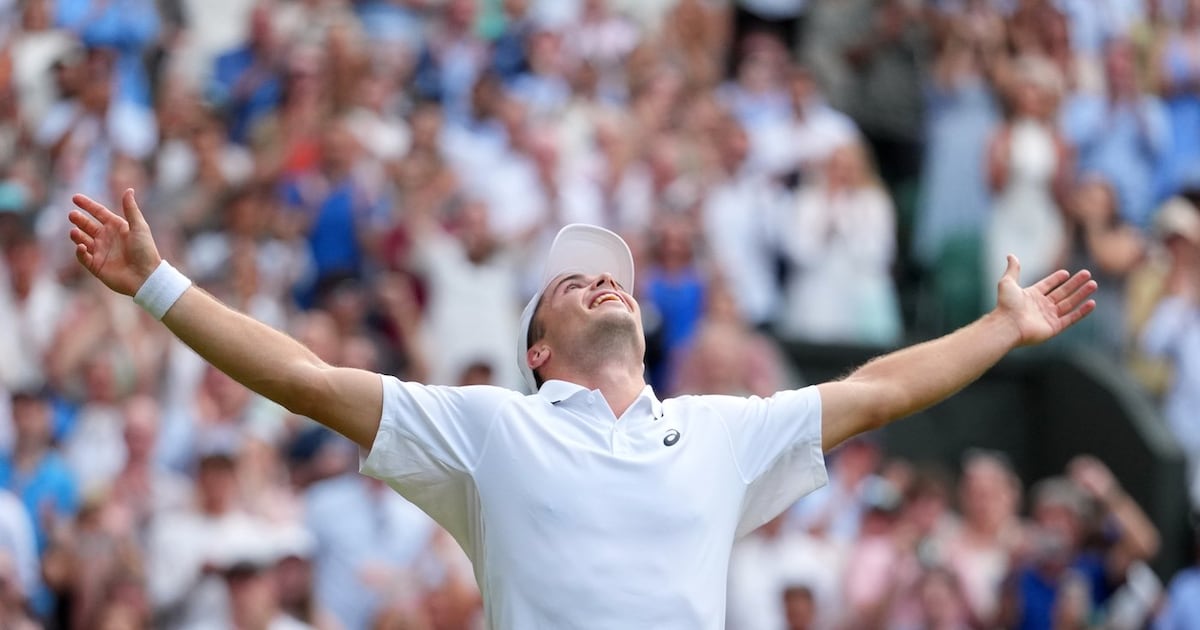 Arthur Fery becomes 1st British wild card to reach Wimbledon quarterfinals in professional era