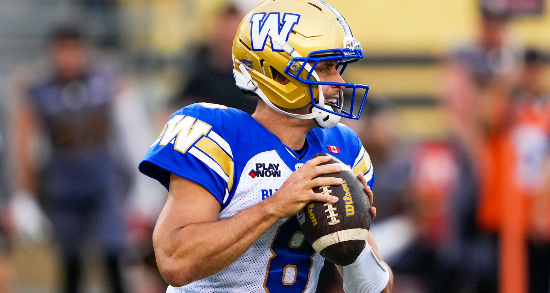 Zach Collaros listed as questionable for game vs. Toronto