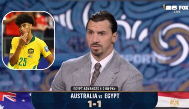 Zlatan sends message to Australia player after penalty miss