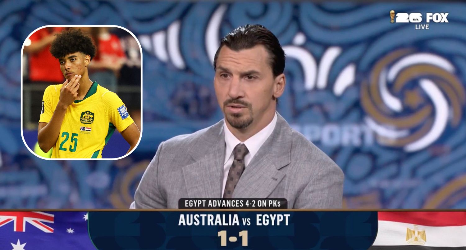 Zlatan sends message to Australia player after penalty miss