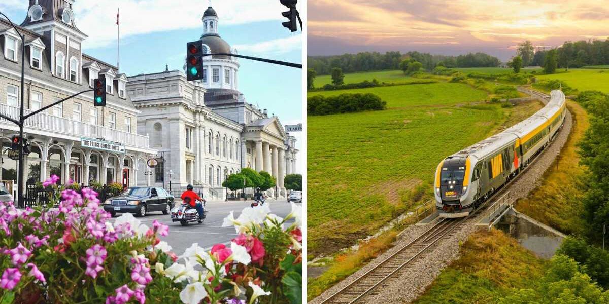 This train from Ottawa takes you to a beautiful lakeside gem that feels like a slice of Europe