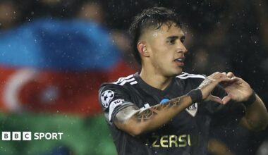 Camilo Duran in action for Qarabag