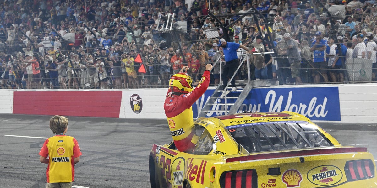Joey Logano Dominates the NASCAR Cup Series' Return to North Wilkesboro Speedway, Leads 323 of 450 Laps