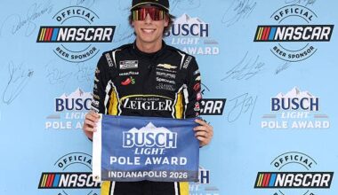 NASCAR Starting Lineup: Qualifying Results for the Brickyard 400 at Indianapolis Motor Speedway