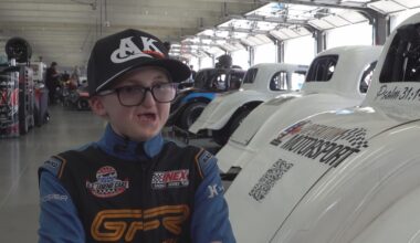 Young racer isn't letting rare genetic disorder slow down his NASCAR dreams