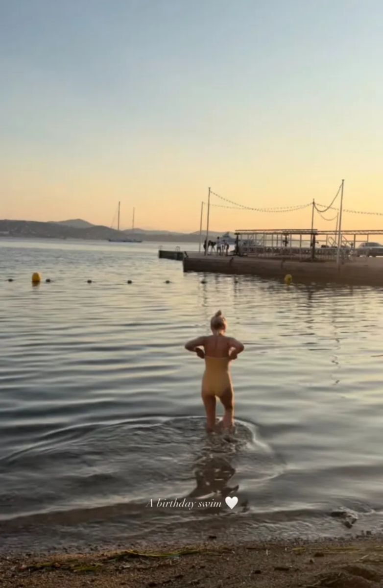 Pamela Anderson celebrates 59th birthday in an elegant swimsuit during Saint-Tropez getaway