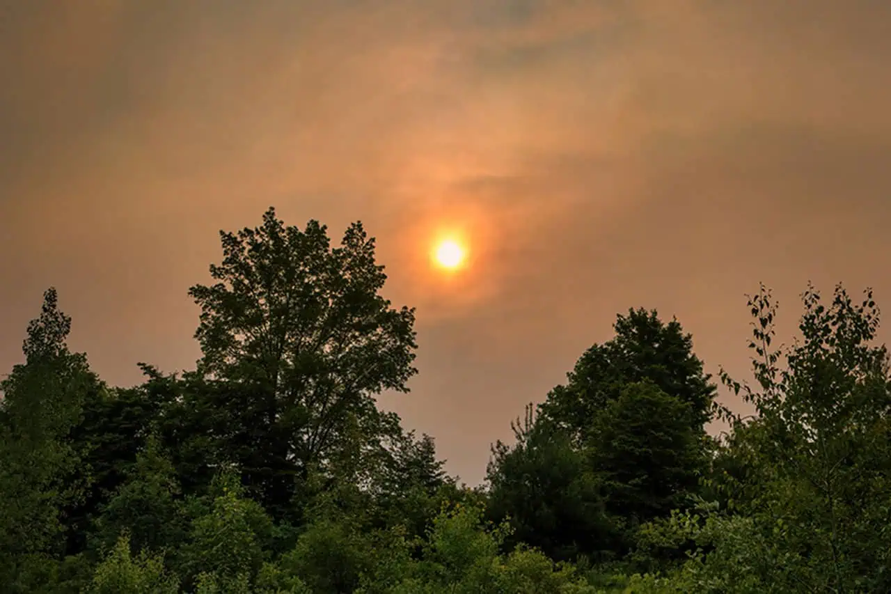 July 31 weather: Poor air quality due to forest fire smoke in southern Ontario