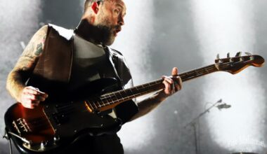 Alexisonfire on July 17, 2026, photo by Eric Mahannah